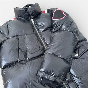 MONCLER Mancora Padded Down Jacket - Black - Size 3